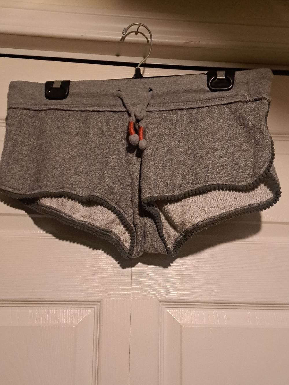 Roxy- Light Gray Terry Lounge Shorts Woman's baggy Jogger Style Casual comfort